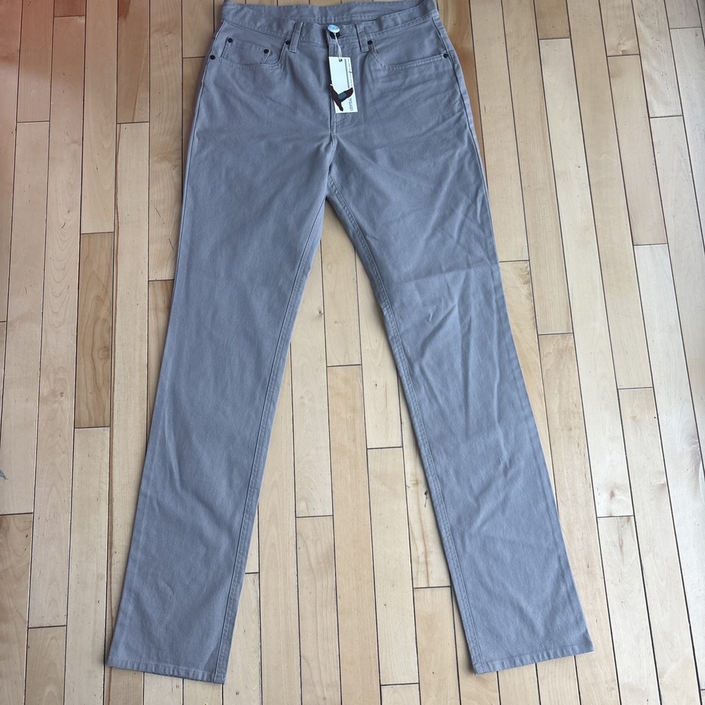 Genteal Flex Canvas 5 Pocket Slate Pants Size 30x34 NWT Stretch Men's New